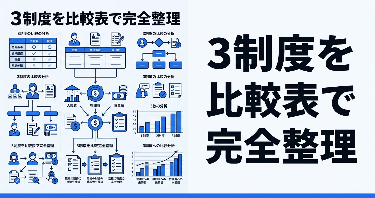 技能実習・特定技能・育成就労の違い｜3制度を比較表で完全整理【2026年版】