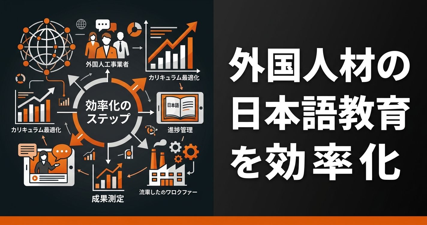 外国人材の日本語教育を効率化｜オンラインツール・アプリ比較と活用法