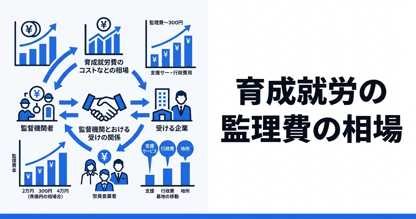 育成就労の監理費（監理支援費）の相場と適正水準