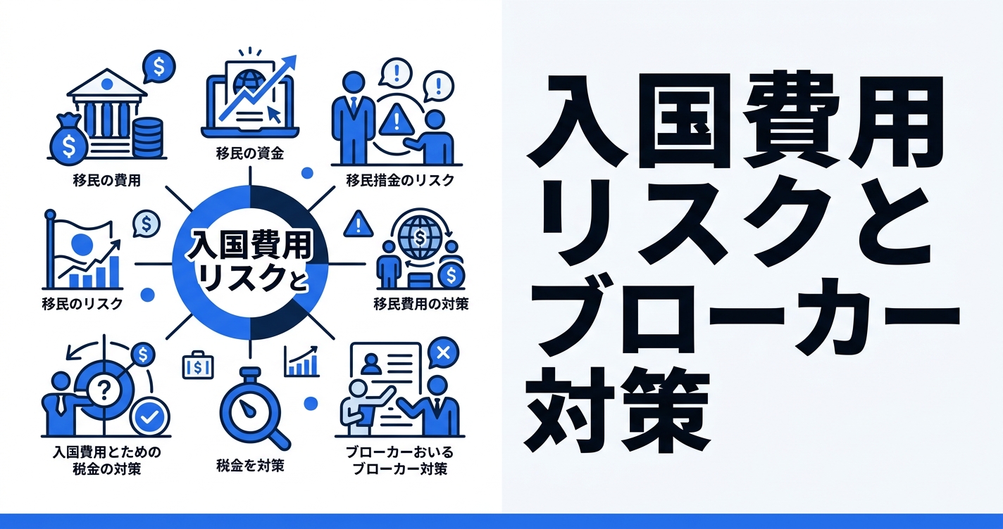 育成就労の入国費用リスクとブローカー対策