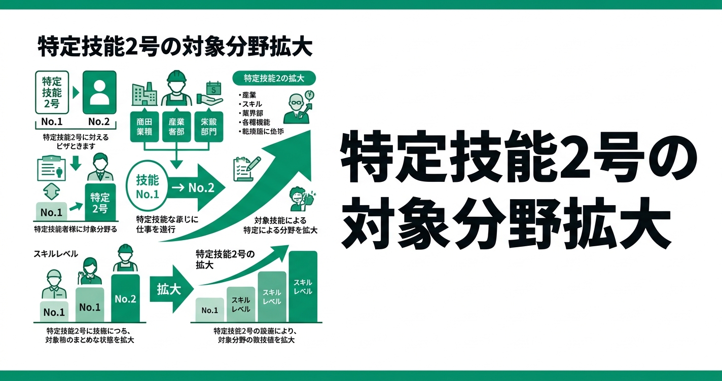 特定技能2号の対象分野拡大｜最新動向と監理団体・登録支援機関への影響
