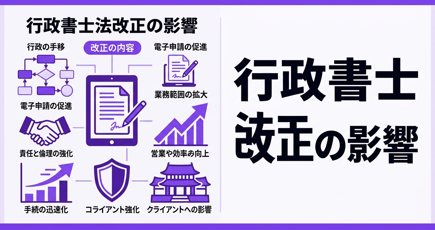 2026年行政書士法改正の影響｜登録支援機関の書類作成業務はどこまで合法か