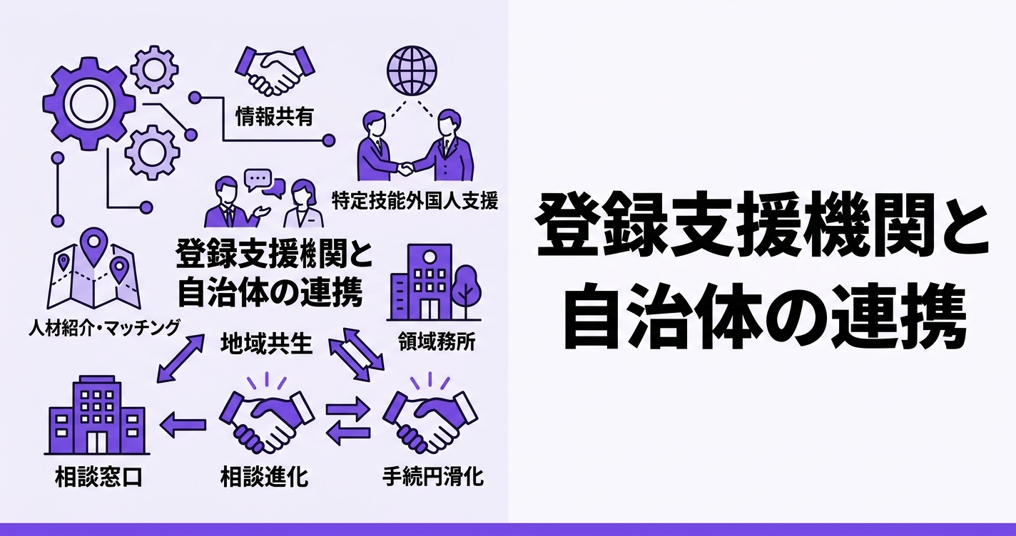 登録支援機関と自治体の連携｜多文化共生で差別化する方法